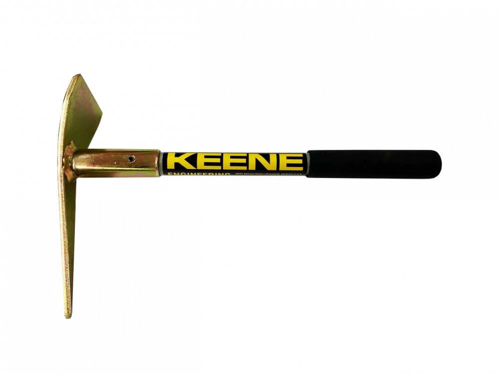 Keene's Flat Edge Rake Detector Pick – Prospecting Gear