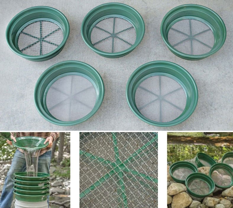 SE Stackable Sifting Classifier Pan Set – Prospecting Gear